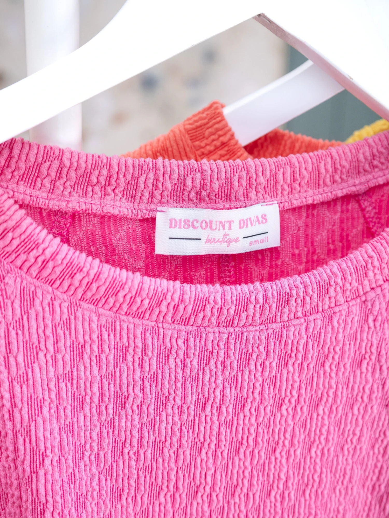 Textured Short Sleeve Top By DD Design | S - 3X 13 Textured Short Sleeve Top By DD Design | S - 3X - Image 13