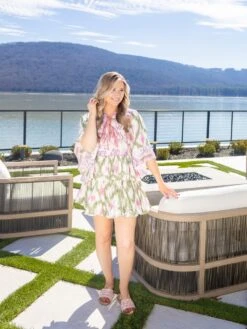 Mixed Print Short Sleeve Shirt | S-L Pair W/ Sku59684