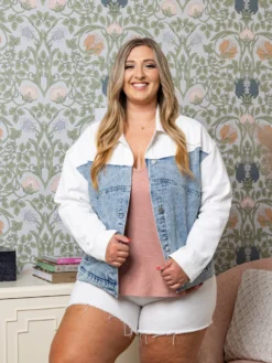 Colorblock Denim Jacket | S - L