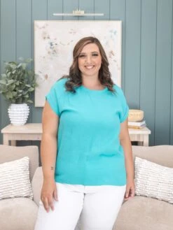 Zenana Double Gauze Round Neck Folded Short Sleeve Top | S-L *Final Sale* 13 Zenana Double Gauze Round Neck Folded Short Sleeve Top | S-L *Final Sale* -Discount Divas Shop 8eb2e8b2c8af7eb895127bb705e63578