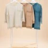Long Sleeve Mineral Washed Boxy Pullover | S-L