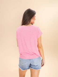 Zenana Hacci Tee With Pocket | S-3XL -Discount Divas Shop 9257d089805aceb9d7ffa6b3a1499978