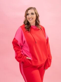 Luxe Scuba Color Block Hoodie By DD Design | S-3XL -Discount Divas Shop 92a0c06eebee45df2cb3c8481e5c45ff