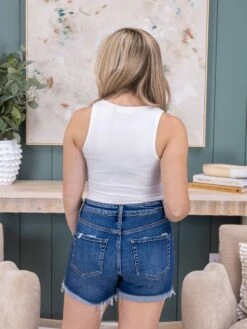 Zenana Distressed Cuffed Raw Hem Denim Shorts | S-3X 23 Zenana Distressed Cuffed Raw Hem Denim Shorts | S-3X -Discount Divas Shop 93140b8da52e87660a68c3689877105f