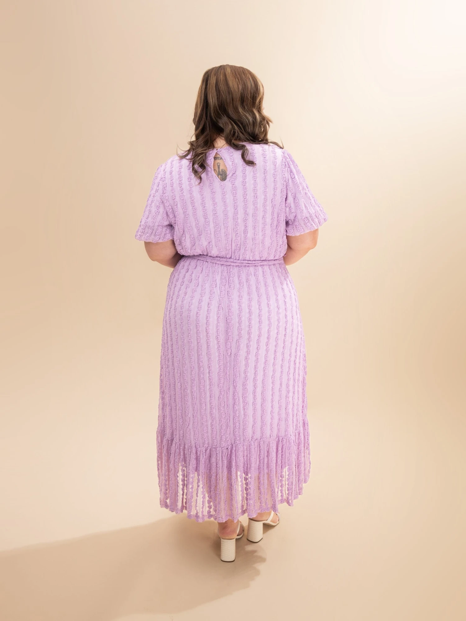 Popcorn Textured Belted Dress | S-3XL 6 Popcorn Textured Belted Dress | S-3XL - Image 6