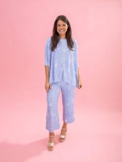 Floral Raised Rib Easy Fit 3/4 Sleeve Top By DD Design | Reg-Plus Pair W/ Sku62311 24 Floral Raised Rib Easy Fit 3/4 Sleeve Top By DD Design | Reg-Plus Pair W/ Sku62311 -Discount Divas Shop 955ca4518c29b05400ee94343a07d7c1