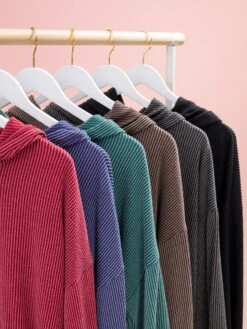 Raised Rib Hooded Pullover By DD Design | S-3XL Pair W/ Sku64518 -Discount Divas Shop 9598b11440532b7da26cd4ba12d12b4a