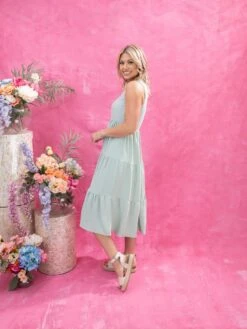 Sleeveless Tiered Dress | S - 3X -Discount Divas Shop 96945842cad61c685be01bbe8b3cc2e2