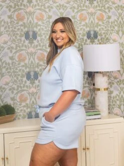 Mock Neck Short Sleeve Top | S - 3XL Set W/ Sku53646 -Discount Divas Shop 96e2e2775eecaf09412784f7a0db4e70