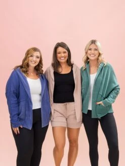 Lived In Long Sleeve Hooded Cardigan By DD Design | S/M-2XL/3XL -Discount Divas Shop 97072193870a307beeae40c0e6f15d6e