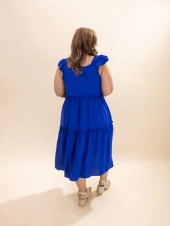 Smocked Ruffle Tiered Babydoll Midi Dress | S-3XL -Discount Divas Shop 9884012788c176beebcf6a7880e43cbf