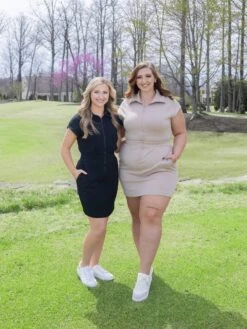 Modal Scuba Luxe Half Zip Short Dress | S-L -Discount Divas Shop 9a468a58386a63d99172224bad0c9ee3