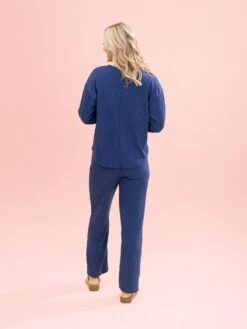 Golden Rib V Neck Long Sleeve Top By DD Design | S-3XL Pair W/ Sku64075 -Discount Divas Shop 9a5a3c44a8fa60525e6f093351764efb