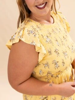 Floral Print Ruffle Smocked Flowy Summer Dress | S-XL -Discount Divas Shop 9c143baa6aa21d34da7576adbcf482f1