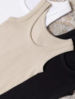 Zenana Rayon/Span 2 Way Neckline Washed Ribbed Tank Top | S/M-L/XL -Discount Divas Shop 9c9209433887fe87f794414527240c37