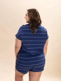 Scuba Stripe Tulip Hem Shorts | S-3XL Pair W/ Sku61502 -Discount Divas Shop 9cf506fea6d85a5d02b9e89c2cabeb21