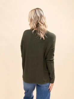 Zenana Viscose Sweater W/ Front Pockets | S/M - L/XL -Discount Divas Shop 9e323b2f5e528132ffae988457c5cc25