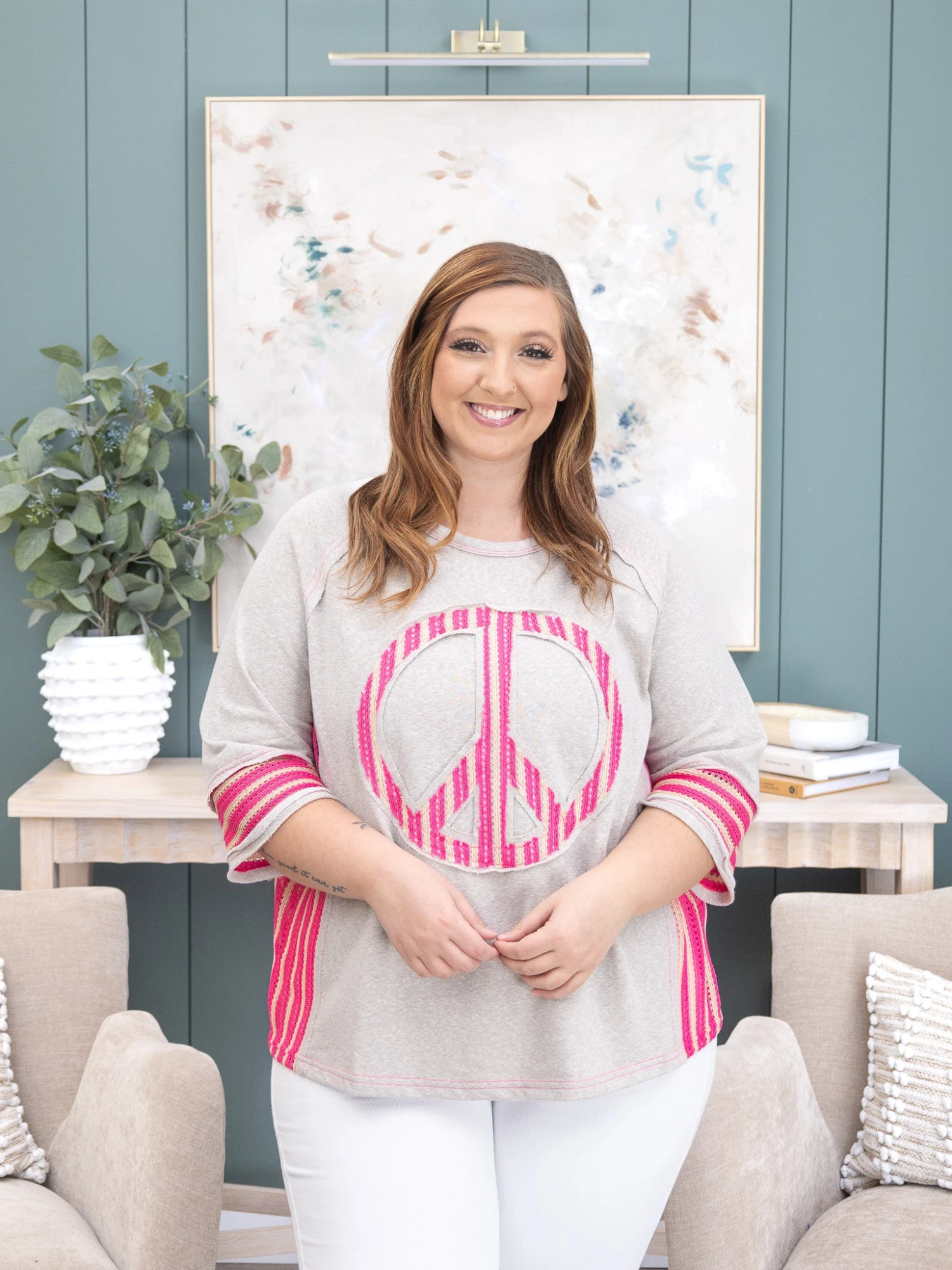 Peace Patch Soft Washed Terry Short Sleeve Pullover | S-L 1 Peace Patch Soft Washed Terry Short Sleeve Pullover | S-L