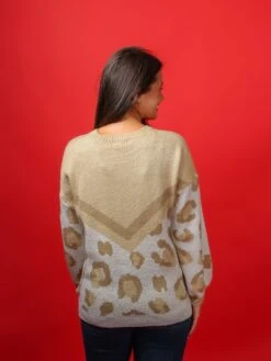 Long Sleeve Round Neck Animal Print Colorblock Sweater | S - L -Discount Divas Shop 9lOPYbtD79y1TU9OunXLvMvyDmwK7CjELu0F0vUK