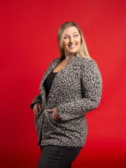 Collared Long Sleeve Blazer W/ Front Button | S - 3XL -Discount Divas Shop A4oznlNY83ZmvDIGLCSRhjY5yJyJVQhRXynuCZch