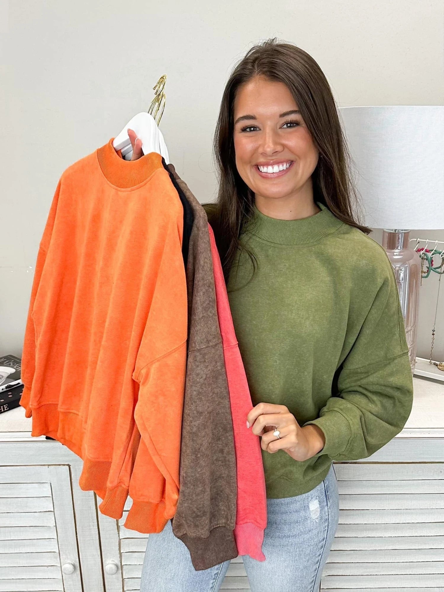 Crew Neck Pullover Sweatshirt | S-2XL 3 Crew Neck Pullover Sweatshirt | S-2XL - Image 3