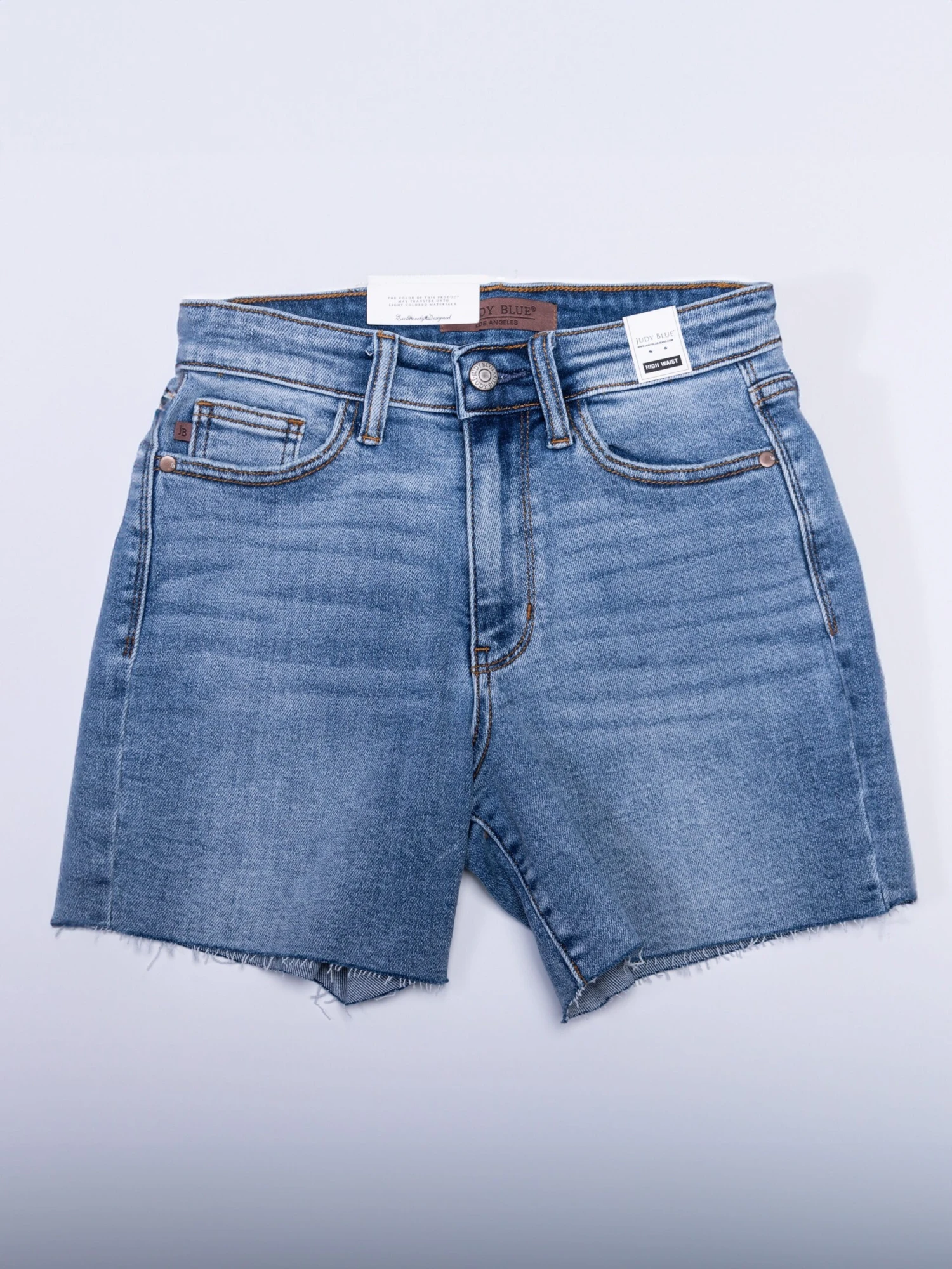 Judy Blue High Waist Raw Hem Shorts | S-4XL 1 Judy Blue High Waist Raw Hem Shorts | S-4XL
