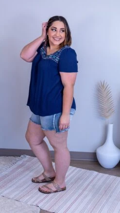 Life Is Good Embroidered Top *Final Sale* -Discount Divas Shop DaJ1YtMZfJ3qbIiG3I7H0lZhcJTSlXaHVLwbyJsU