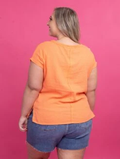 V-Neck Short Sleeve Gauze Top | S - 3XL 18 V-Neck Short Sleeve Gauze Top | S - 3XL -Discount Divas Shop EBH4i4Oupuswo5TI5RX5geWCqCI3xr2FnomrVbop