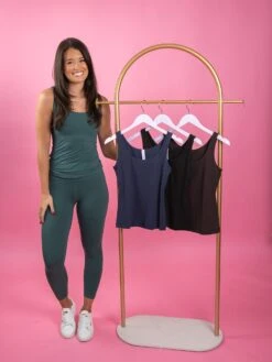 Butter Fabric Sleeveless Round Neck Tank Top | S - 3XL