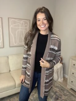 STACCATO Fold Open Front Cardigan | S-L