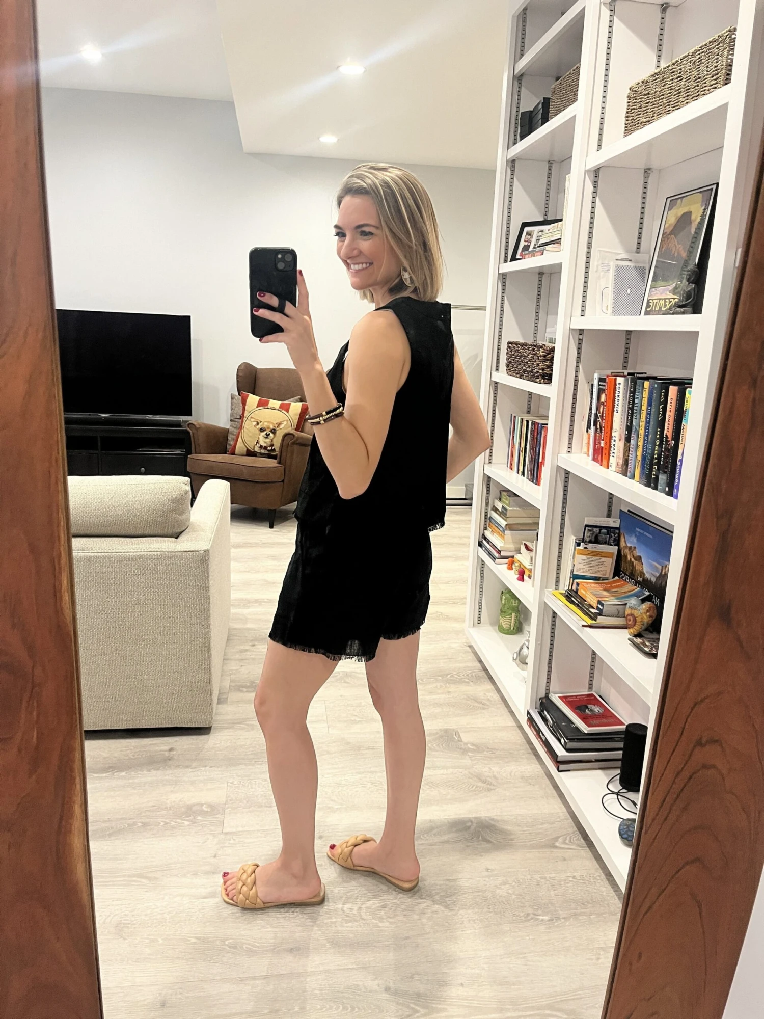 Frayed Hem Top And Short Set-Live Sale *Final Sale* 2 Frayed Hem Top And Short Set-Live Sale *Final Sale* - Image 2