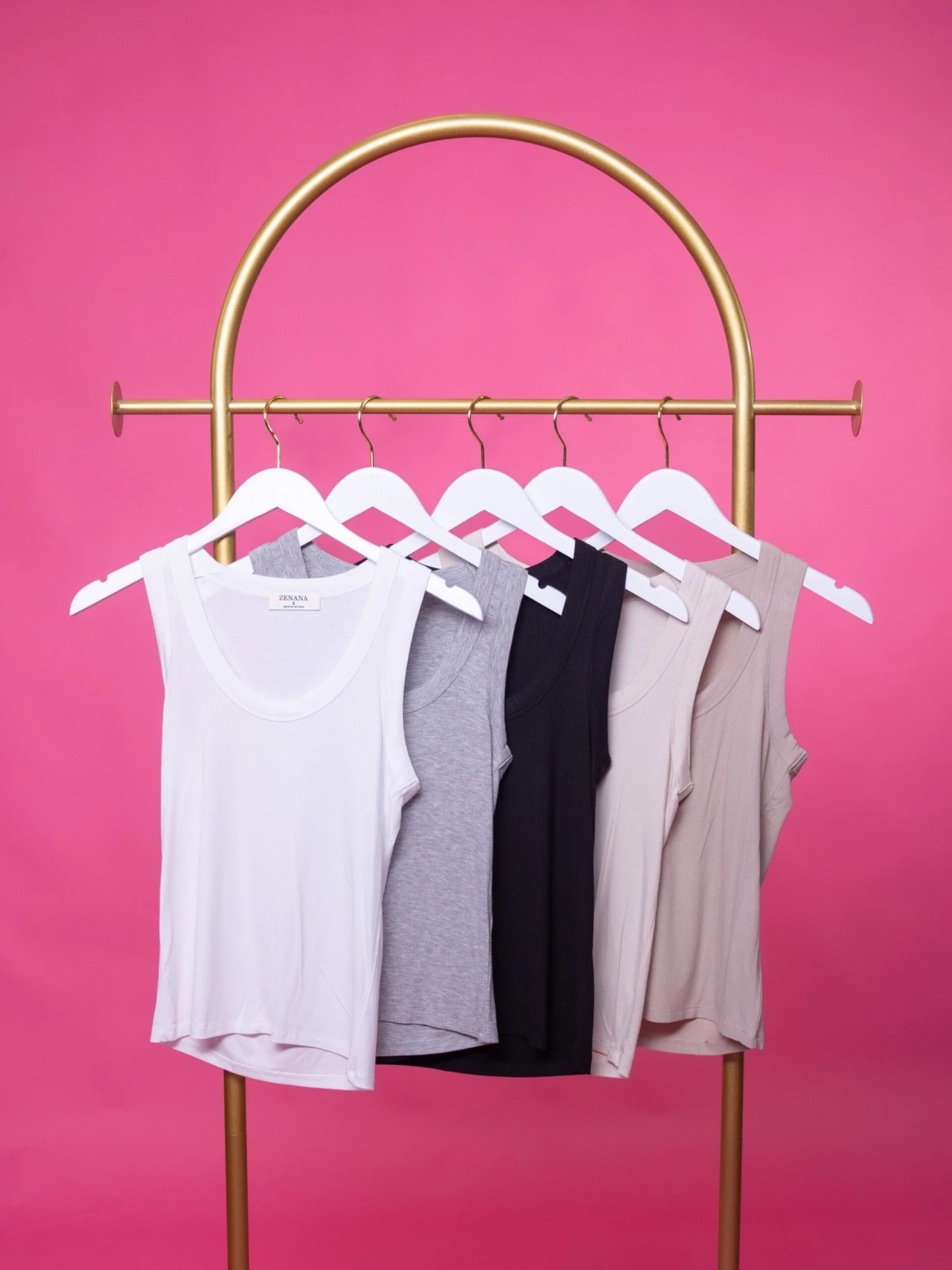 Zenana Scoop Neck Ribbed Tank Top | S - XL 1 Zenana Scoop Neck Ribbed Tank Top | S - XL