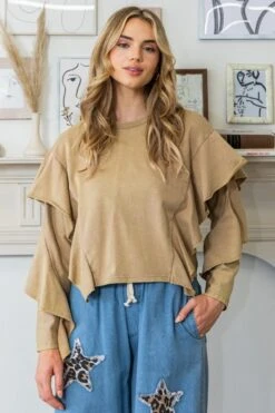 Washed Crewneck Sweatshirt | S - 3XL Oddi