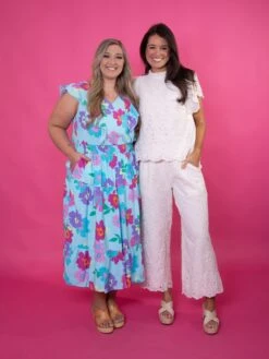 Floral Print V-Neck Lace Detail Flutter Sleeve Maxi Dress | S - 3XL -Discount Divas Shop L0W8omEXsw1ntd0WhoBICV7h382yEGteWLk81eJJ