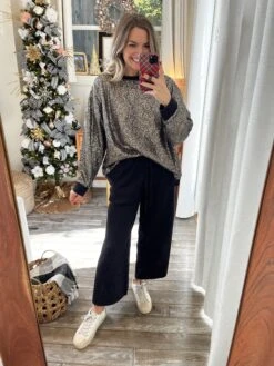 Sequin Long Sleeve Top | S - 3XL *Final Sale*