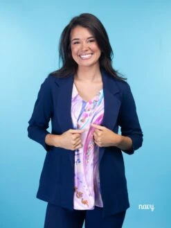 Essential COMFORT STRETCH 3/4 Sleeve Blazer | S - 3X -Discount Divas Shop NJ1xTQ02dJ15MuxIbva9srYvvE0l29NkzUjgahpw