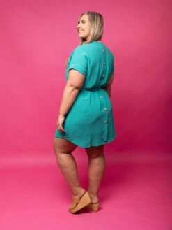 PRE-ORDER Blu Pepper Back Buttoned Belted Mini Dress | S-3X -Discount Divas Shop NR81j90pM9LiYw6IE8YizwOPryEvoxADU8vvyvSe