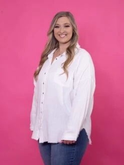 Zenana Gauze Perfect-To Layer Shirt | S - 3X -Discount Divas Shop P41qUgiw6sOPYQLU33nq1frH4Ky6m9FhNwHlwtAT