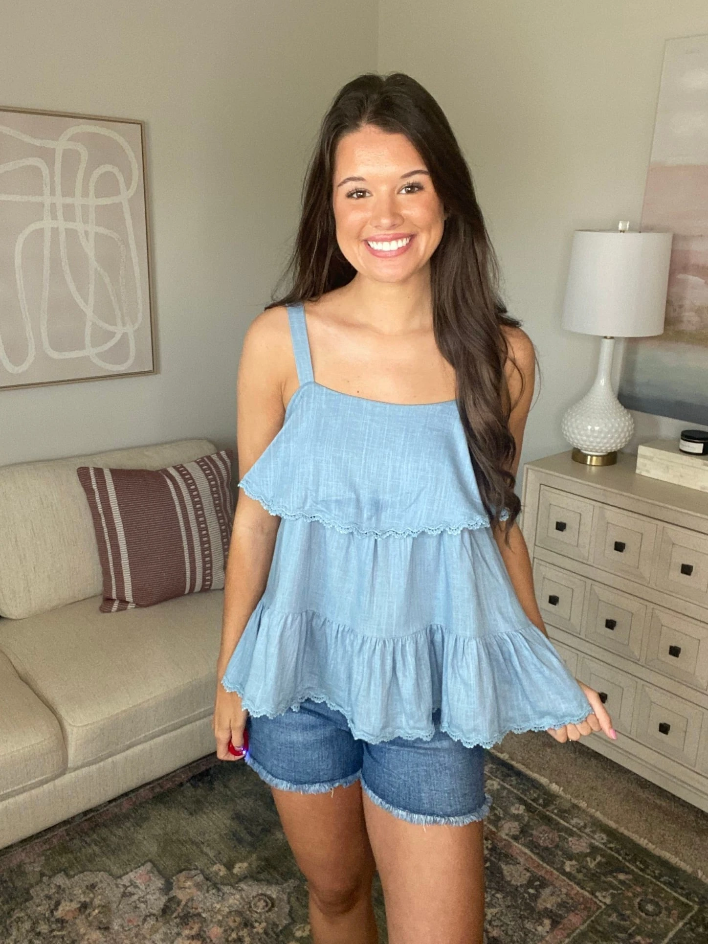 Here For You Tank Top *Final Sale* 2 Here For You Tank Top *Final Sale* - Image 2