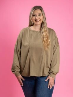 French Terry Long Sleeve Tunic Top W/ Raw Edges | S/M - 2X/3X 12 French Terry Long Sleeve Tunic Top W/ Raw Edges | S/M - 2X/3X -Discount Divas Shop PNh0sRbuOZVF20coSKM6rz0krFEzrAYSRAyAZ7ov