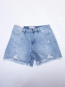 DD Denim Bayside Beauty Shorts- Light Wash | S - 3X