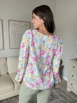 Floral Printed Blouse | S - 3X -Discount Divas Shop QLFANJeWregUKFwu8g0ZXumifbfUDNKg2ouaFDzq
