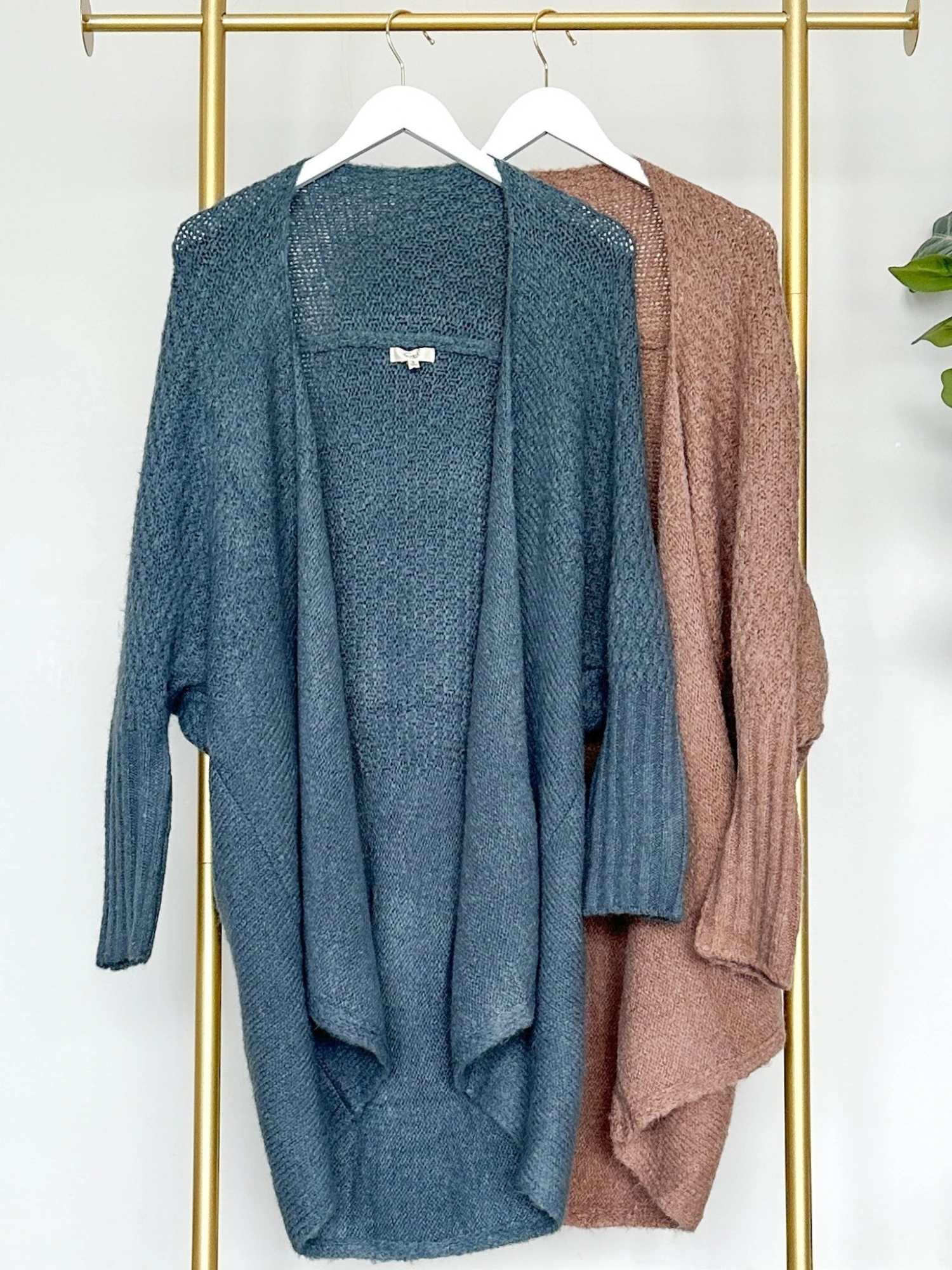 Oversized Long Sleeve Open Front Knitted Cardigan | S - L 1 Oversized Long Sleeve Open Front Knitted Cardigan | S - L