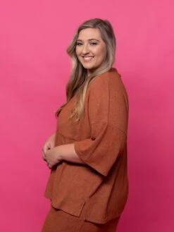 Ribbed Short Sleeve Round Neck Top W/ Chest Pocket | S-3X SET W/ Sku47594 -Discount Divas Shop Tn56glK9HA2Y8ojiyuDH6bTxsHR82cE2k8h5Gizr