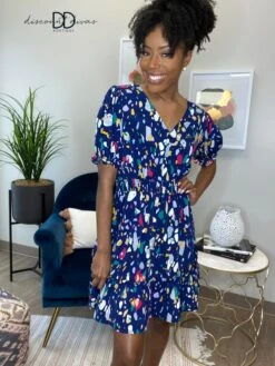 Social Sites Dress *Final Sale*