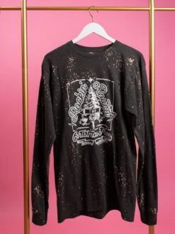 Rockin' Round The Tree Long Sleeve Graphic Top | S - 3XL