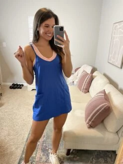 Hot Shot Sleeveless Mini Dress W/ Oversized Patch Pockets & Shorts | S - 2XL -Discount Divas Shop VH29otOzmfsdXr1WgKgVDk5cgoPjeADImO7YMbqf