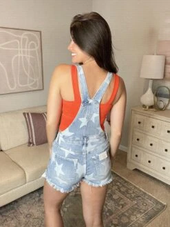 High Rise Star Printed Shortall | S - XL *Final Sale* -Discount Divas Shop Voamr8bkDlFo5CC6MtEhTImKaouZS8t5SeCkzKri