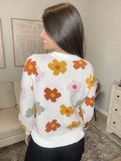 Flower Knit Sweater | S-2X -Discount Divas Shop VshDaIPw3ZkcLKB2ol1ycNHKa3qBYM5PYFNNI1O5