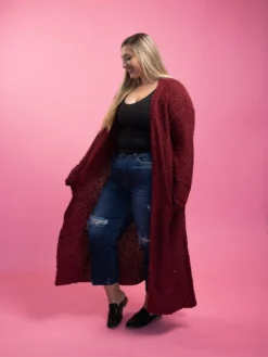 Long Sleeve Open Front Popcorn Maxi Duster |S-3X -Discount Divas Shop Wc1o2qz7TfipCnnbfSkrveteajRoLqH8A73gA9op